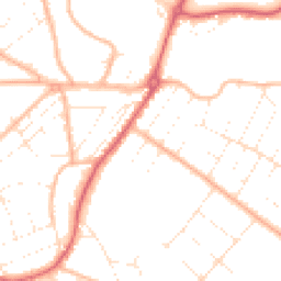 Daytime road noise heatmap for BH6 4HD