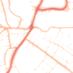 Daytime road noise heatmap for BH6 4HQ