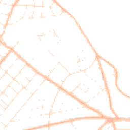 Daytime road noise heatmap for BH6 5LN