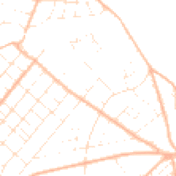 Daytime road noise heatmap for BH6 5LP