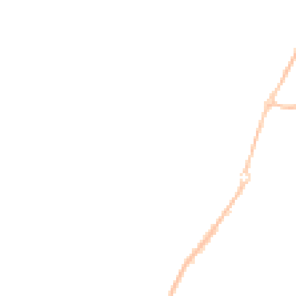Night-time road noise heatmap for BH6 5NB