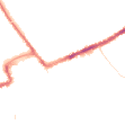 Night-time road noise heatmap for BH7 6AF