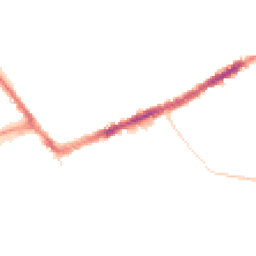 Night-time road noise heatmap for BH7 6AN