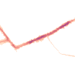 Night-time road noise heatmap for BH7 6DE