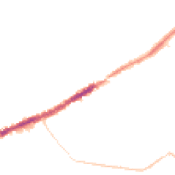 Night-time road noise heatmap for BH7 6DL