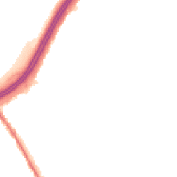 Night-time road noise heatmap for BH7 7AB