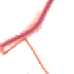 Night-time road noise heatmap for BH7 7AD