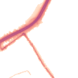 Night-time road noise heatmap for BH7 7AE