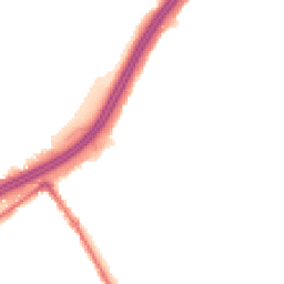 Night-time road noise heatmap for BH7 7AT