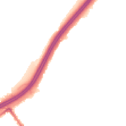 Night-time road noise heatmap for BH7 7AZ