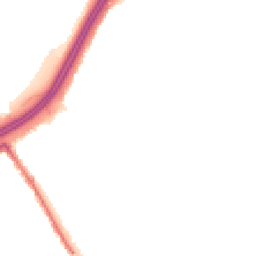 Night-time road noise heatmap for BH7 7BT