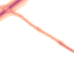 Night-time road noise heatmap for BH7 7HE