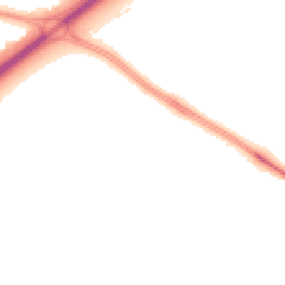 Night-time road noise heatmap for BH7 7HL