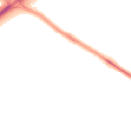 Night-time road noise heatmap for BH7 7HQ