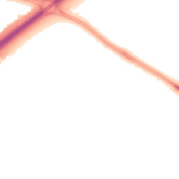 Night-time road noise heatmap for BH7 7JE