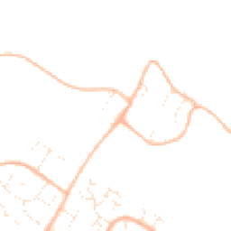 Daytime road noise heatmap for BH8 0AD