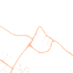 Daytime road noise heatmap for BH8 0AF