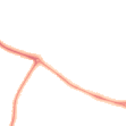 Night-time road noise heatmap for BH8 0AL