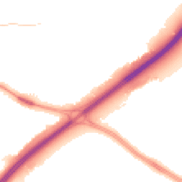 Night-time road noise heatmap for BH8 0BY
