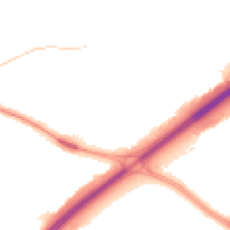 Night-time road noise heatmap for BH8 0DD