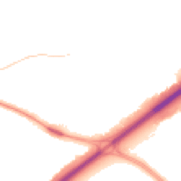 Night-time road noise heatmap for BH8 0DE