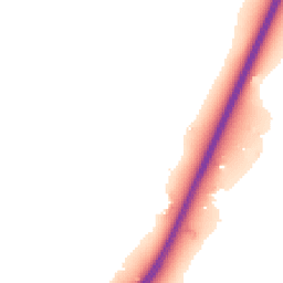 Night-time road noise heatmap for BH8 0ED