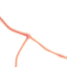 Night-time road noise heatmap for BH8 0EQ