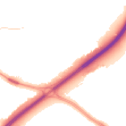 Night-time road noise heatmap for BH8 0FB