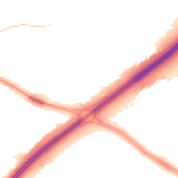 Night-time road noise heatmap for BH8 0JH