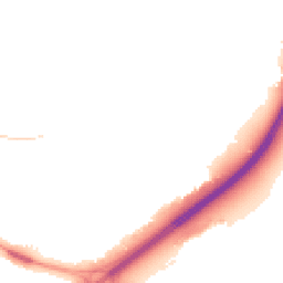 Night-time road noise heatmap for BH8 0LP