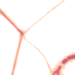 Night-time road noise heatmap for BH8 8LN