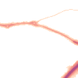 Night-time road noise heatmap for BH8 9BE