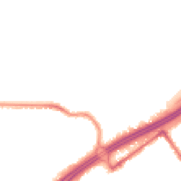 Night-time road noise heatmap for BH8 9BW