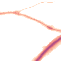 Night-time road noise heatmap for BH8 9LX