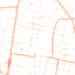 Daytime road noise heatmap for BH9 1AF