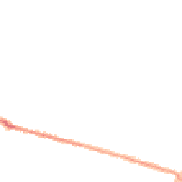 Night-time road noise heatmap for BH9 1HJ