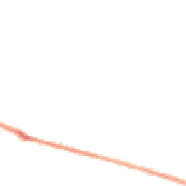 Night-time road noise heatmap for BH9 1LF