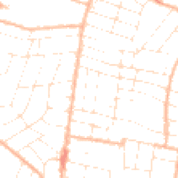 Daytime road noise heatmap for BH9 1PA