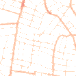 Daytime road noise heatmap for BH9 1QE