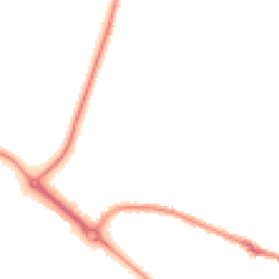 Night-time road noise heatmap for BH9 2LD