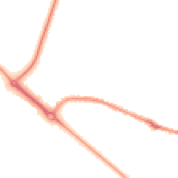 Night-time road noise heatmap for BH9 2LX