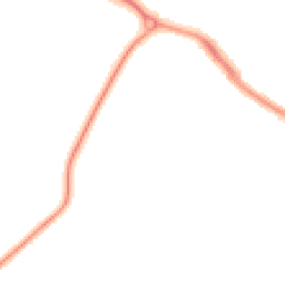 Night-time road noise heatmap for BH9 2UF