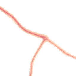 Night-time road noise heatmap for BH9 3LA