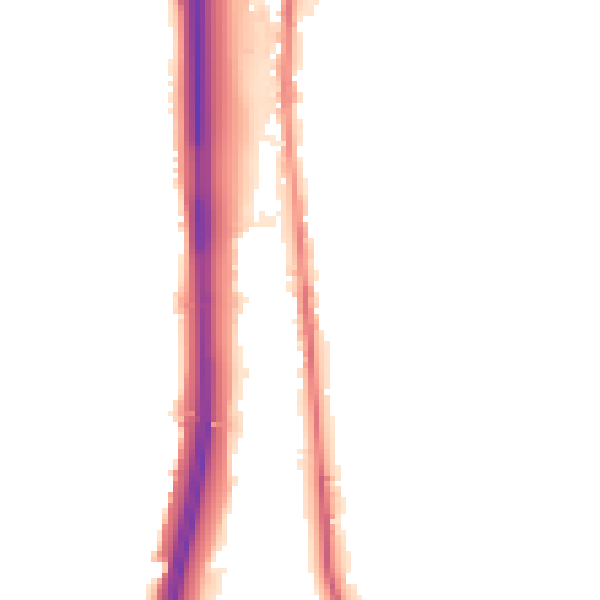 Night-time road noise heatmap for BL0 0AJ