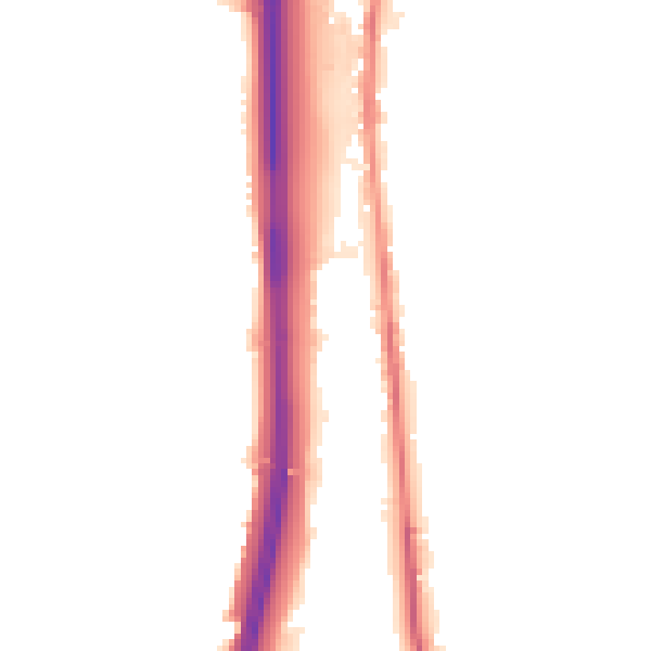 Night-time road noise heatmap for BL0 0AY