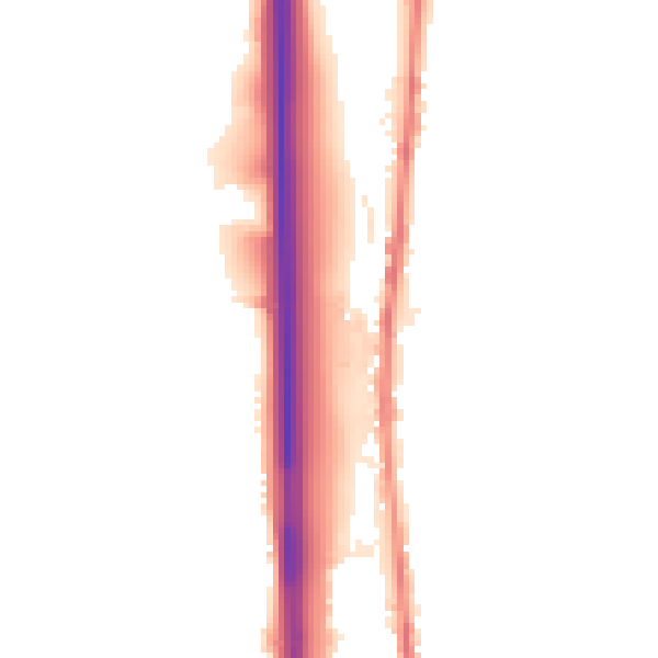 Night-time road noise heatmap for BL0 0BX