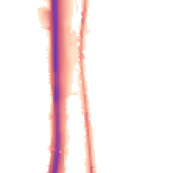 Night-time road noise heatmap for BL0 0DE