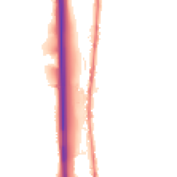 Night-time road noise heatmap for BL0 0DG
