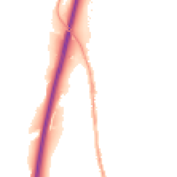 Night-time road noise heatmap for BL0 0QD