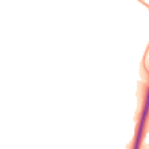Night-time road noise heatmap for BL0 0QG